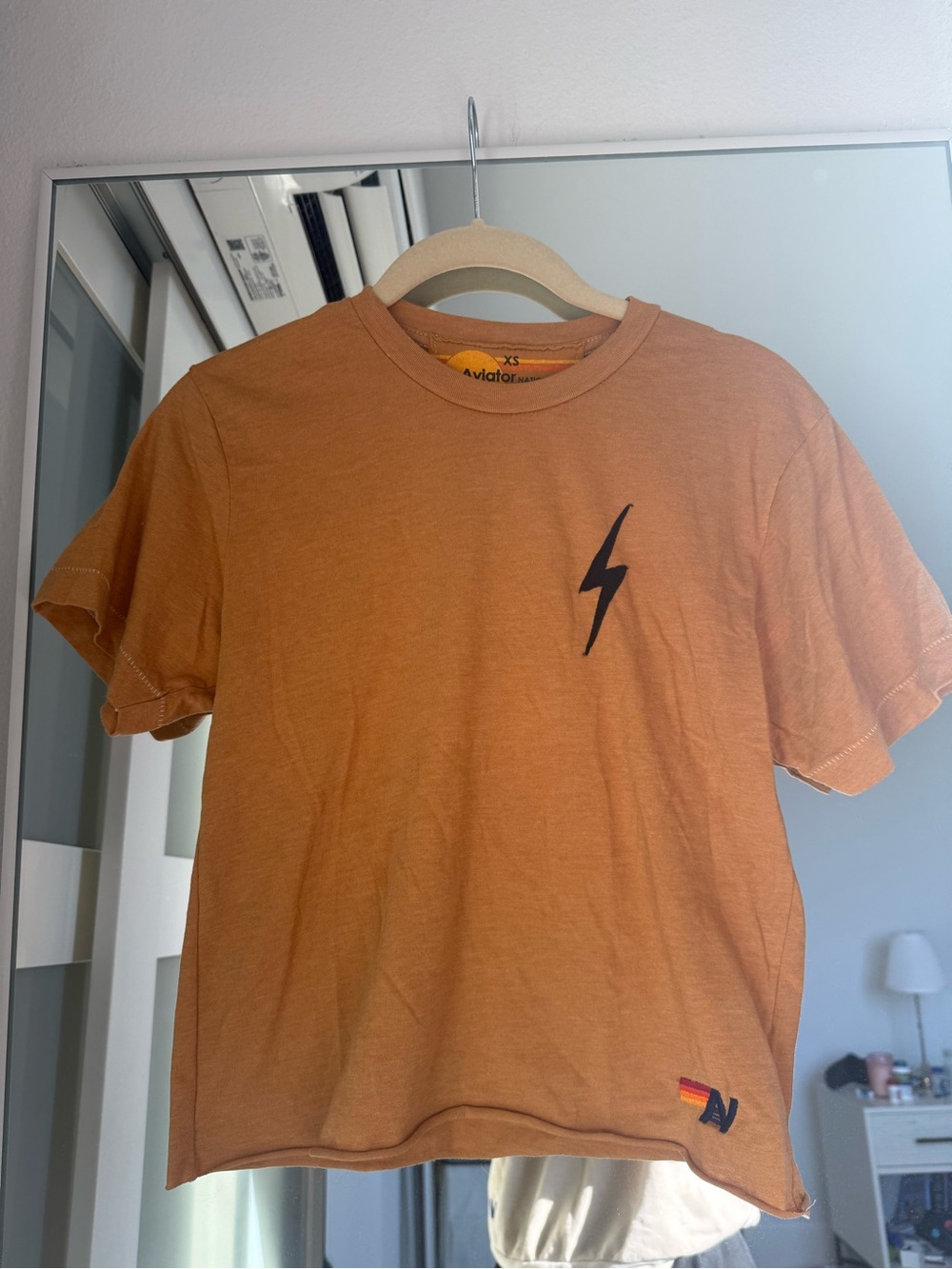 Aviator Nation Bolt Tee | XS | Camel